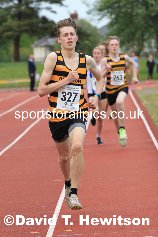 800 metres, 2022 NEGP No. 2, Hebburn. Photo: David T. Hewitson/Sports for All Pics